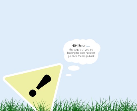 404 Error Page Example