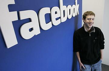 Facebook创始人马克·扎克伯格(Mark Zuckerberg)